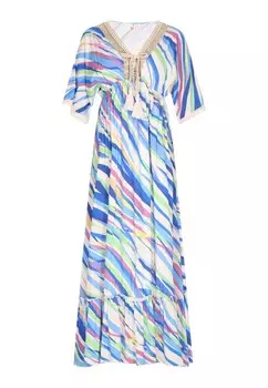 Платье макси IZIA, синий