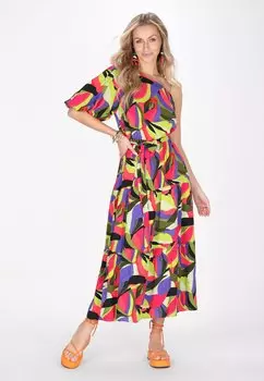 Платье макси IZIA, сиреневый