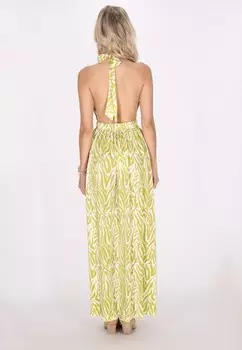 Платье макси IZIA, зеленый