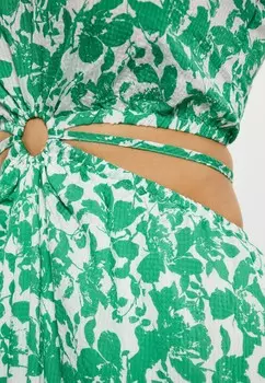 Платье макси IZIA, зеленый