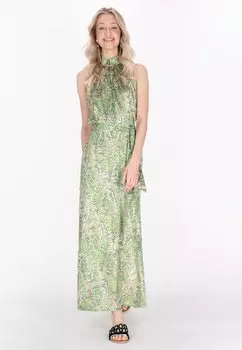 Платье макси IZIA, зеленый