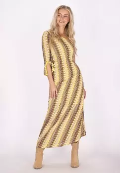 Платье макси IZIA, желтый