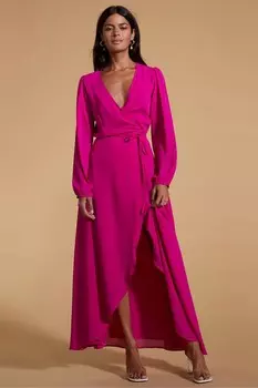 Платье макси Jagger Dancing Leopard, мультиколор