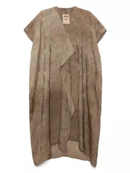 Платье макси Эдди Uma Wang, коричневый