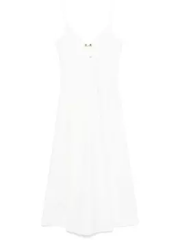 Платье макси Эллария Cult Gaia, белый