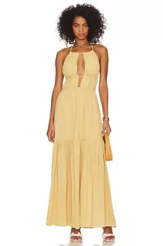 Платье макси Jen's Pirate Booty Paia Altair, цвет Paia Sun