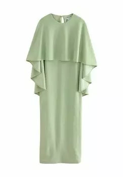 Платье макси Jersey dress Next, зеленый