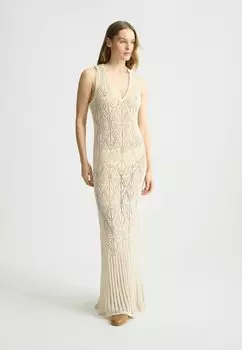 Платье макси Jumper dress LIU JO, бежевый