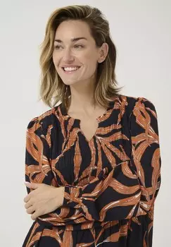 Платье макси KADEBBIE V-NECK Kaffe, черный