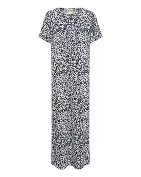 Платье макси Kaffe Dress Charlotte, морской синий