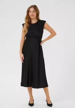 Платье макси KAFFE KAPRISTINA DRESS Kaffe, черный