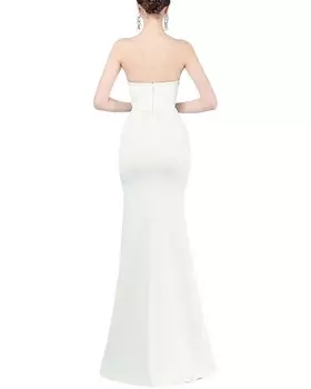 Платье макси KALINNU, белый