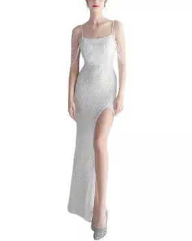 Платье макси KALINNU, белый