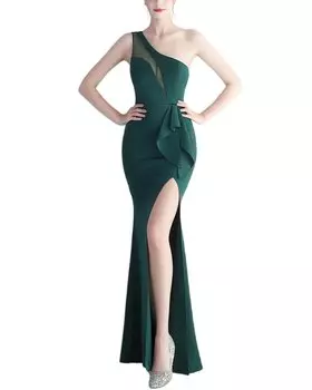 Платье макси Kalinnu, зеленый