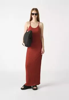 Платье макси Katie Life ONLY, оранжевый