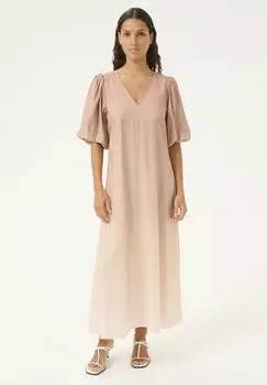 Платье макси KBVINNIE OLIVIA Karen by Simonsen, бежевый