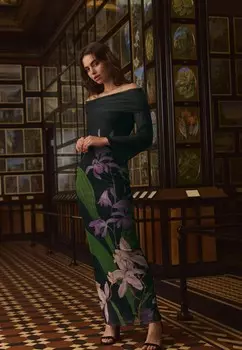 Платье макси KEW COLLECTION BARDOT REGULAR FIT Next, черный