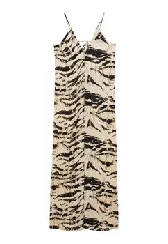 Платье макси KIKA Mango, кремовый