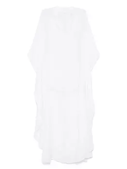 Платье макси-кроя 120% Lino, белый