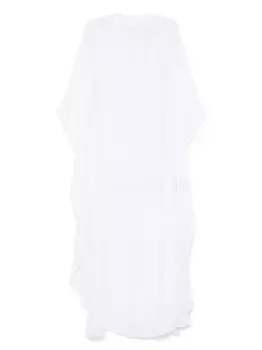 Платье макси-кроя 120% Lino, белый