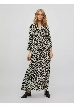 Платье макси LANGES VILA, цвет birch