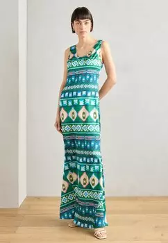 Платье макси LANTERN BOOKS AND PEN DRESS Heathe, мультиколор