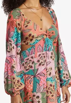 Платье макси LAST CALL Billabong, разноцветный