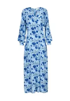 Платье макси Laurella, синий