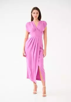 Платье макси LEIMANN, сиреневый