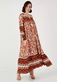 Платье макси LELA, красный