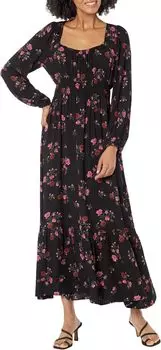 Платье Макси Ленора Saltwater Luxe, черный