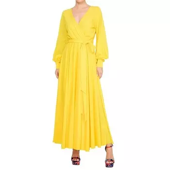 Платье макси Lilypad Meghan Los Angeles, цвет Canary