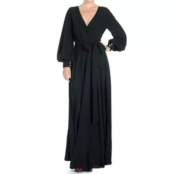 Платье макси Lilypad Meghan Los Angeles, черный