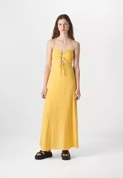 Платье макси LIMA MAXI DRESS Billabong, желтый