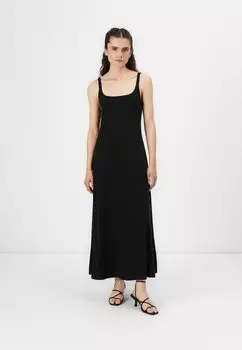 Платье макси LINE MIDI - Jersey dress GAP, черный