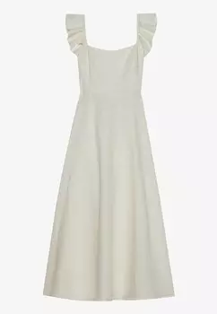 Платье макси LINEN MIX MAXI DRESS Anna Field, белый