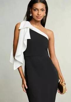 Платье макси Lipsy, черный