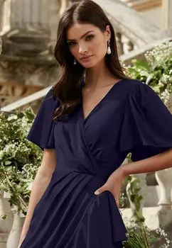 Платье макси Lipsy, синий