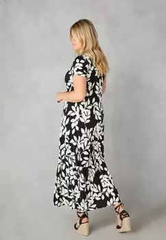 Платье макси Live Unlimited London, черный