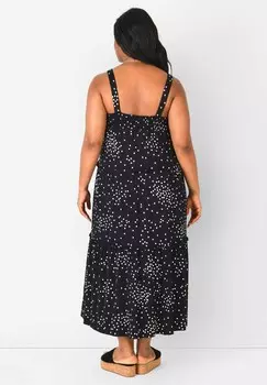 Платье макси Live Unlimited London, черный