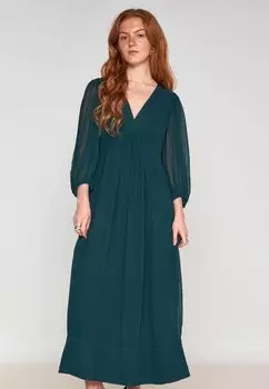 Платье макси LIVIA Maison 123, зеленый