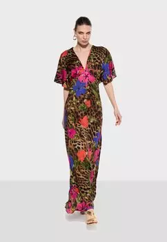 Платье макси LOLA CASADEMUNT, мультиколор