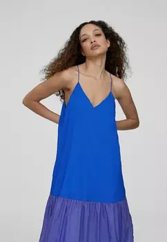 Платье макси LOLA CASADEMUNT, синий
