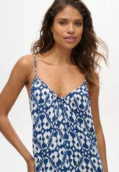 Платье макси LONG BEACH Superdry, синий