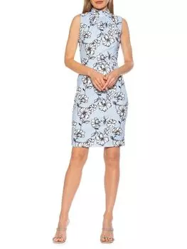 Платье макси Lori Mockneck Alexia Admor, цвет Halogen Floral