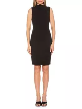 Платье макси Lori Mockneck Alexia Admor, черный