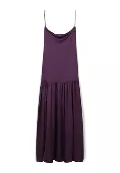 Платье макси LUNGO Calliope, фиолетовый