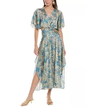 Платье макси Maje, синий