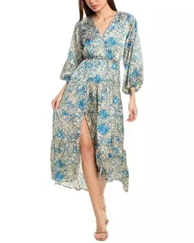 Платье макси Maje, синий