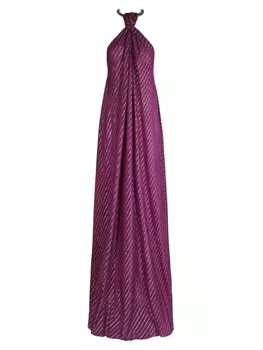 Платье макси Majestic Power Johanna Ortiz, цвет intense magenta